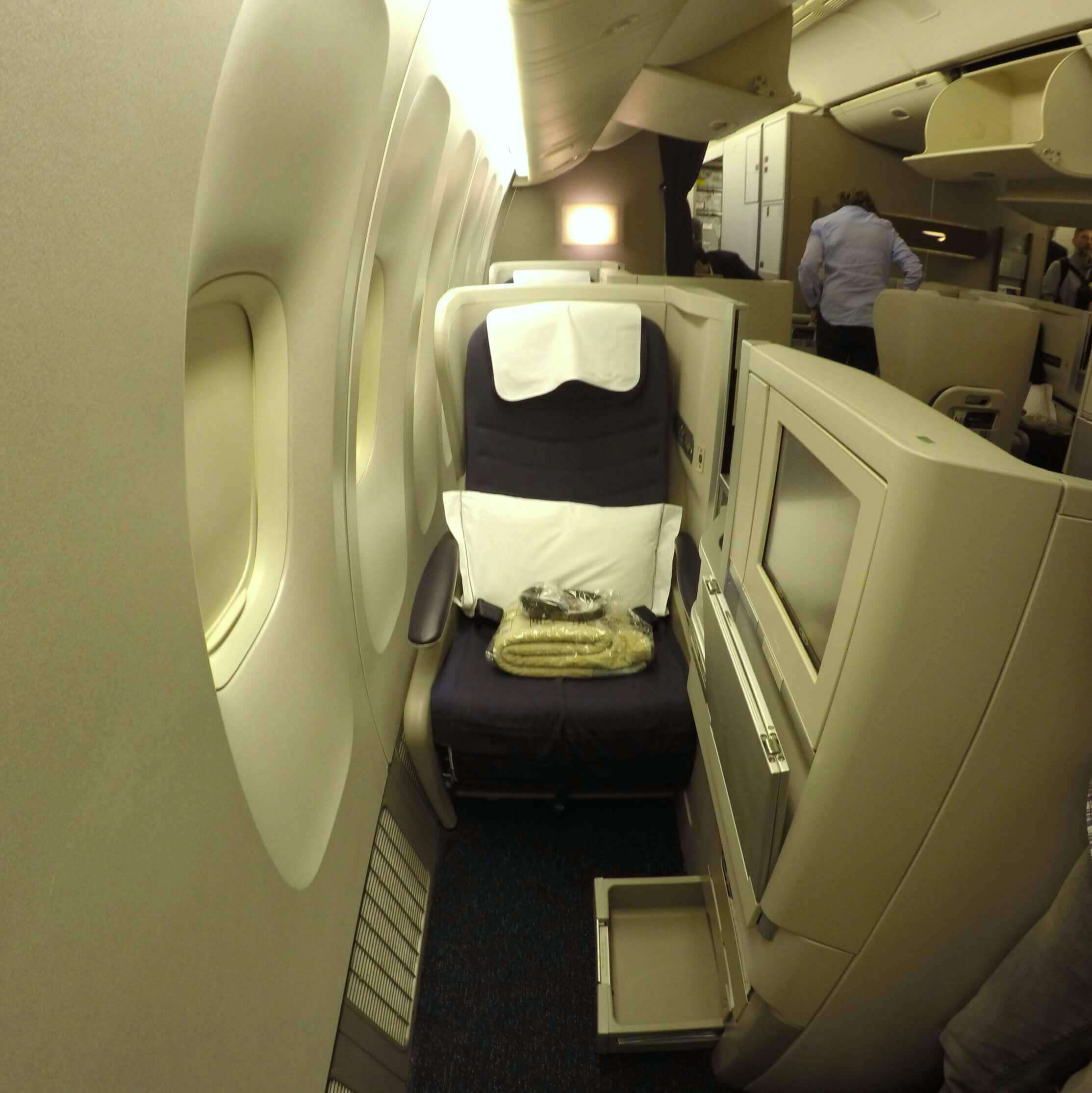 British Airways Club World Asiento 11A, British Airways Club World