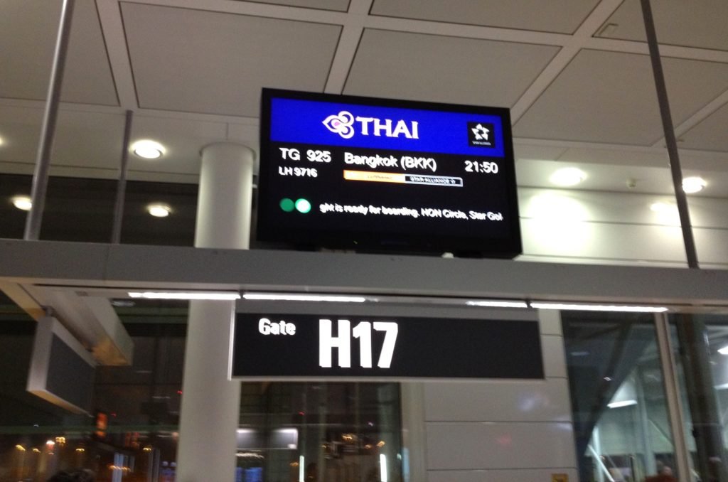 Embarque Munich-Bangkok THAI Airways