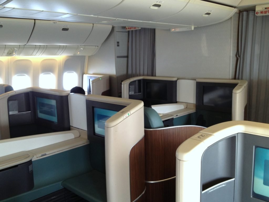 Korean Air First Class, Boeing 777