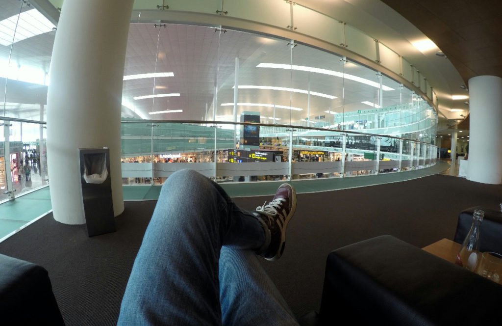 Vista de la terminal - Sala Joan Miró
