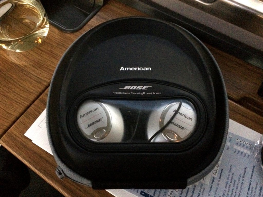 American Airlines LHR-JFK Auriculares BOSE