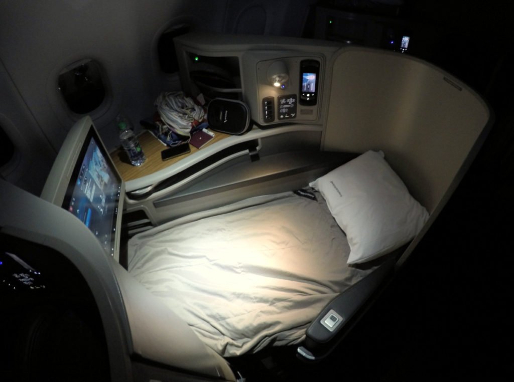 American Airlines A321 Suite en Modo Cama