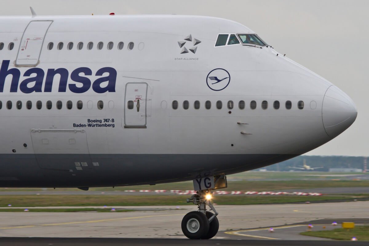 Lufthansa first class Boeing 747-8i