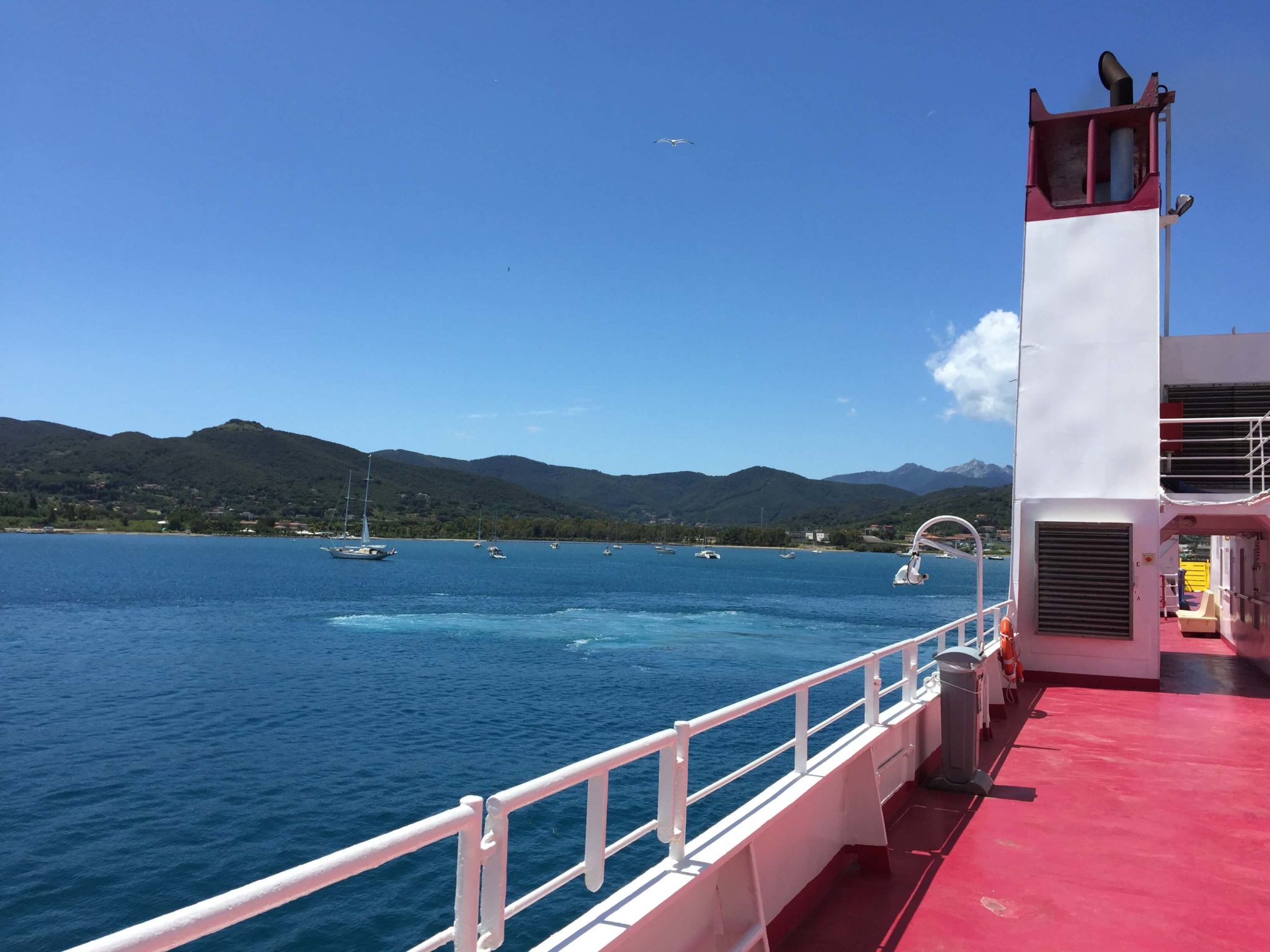 Cubierta ferry Toremar Aethalia