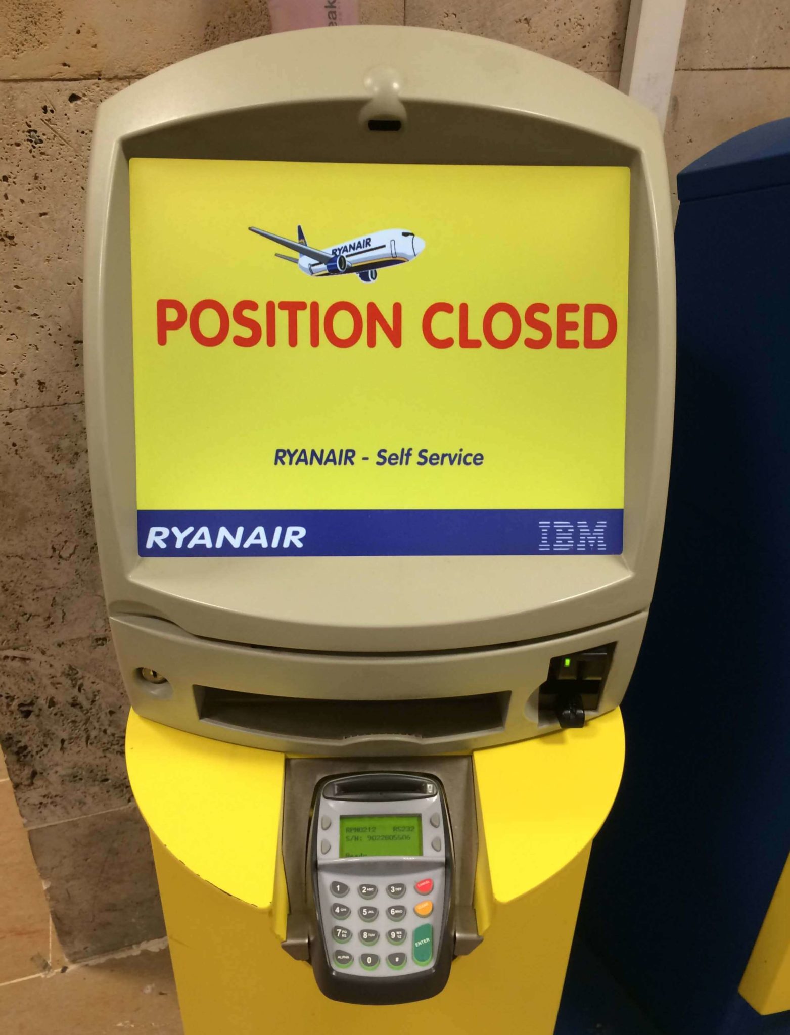 Self Checkin Ryanair