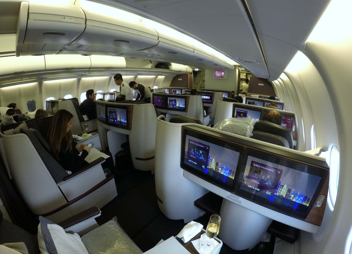 Business class Qatar Airways A330