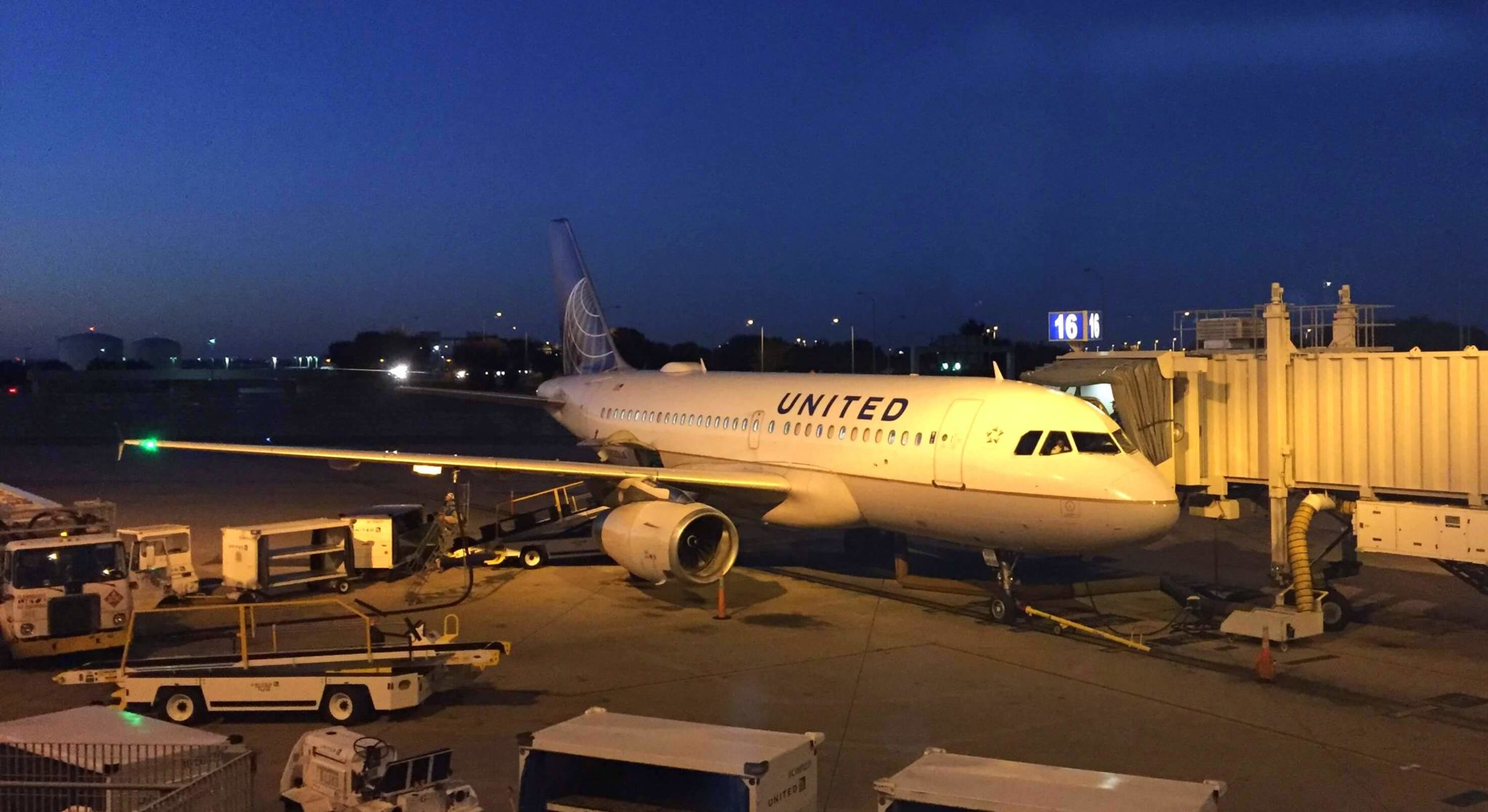Airbus 319 de United Airlines. Aeropuerto de Austin