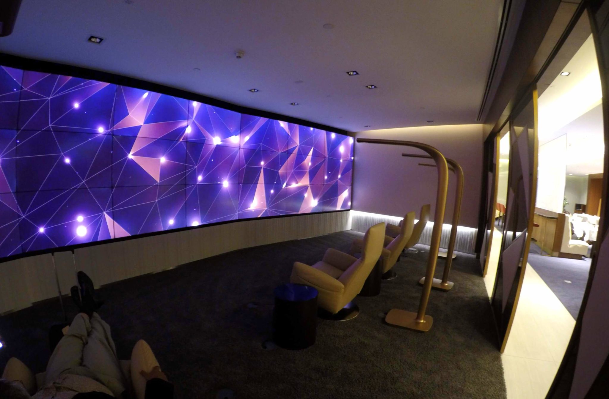 Etihad First Class Lounge Abu Dhabi Relax Room