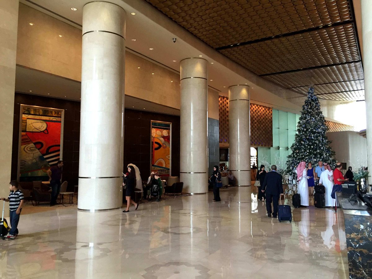 Lobby Hotel Intercontinental Dubai