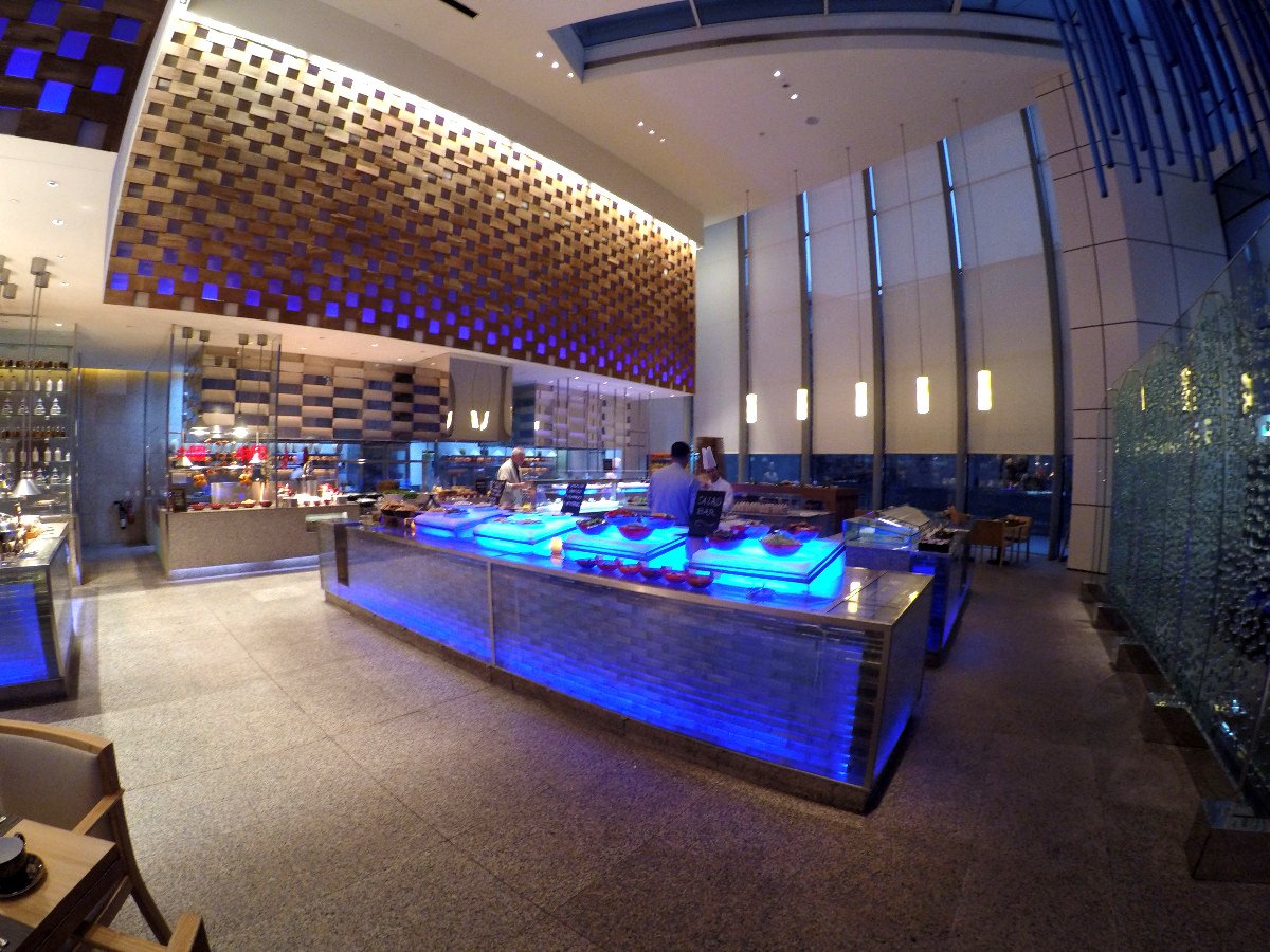 Buffet desayuno Hotel Intercontinental Dubai