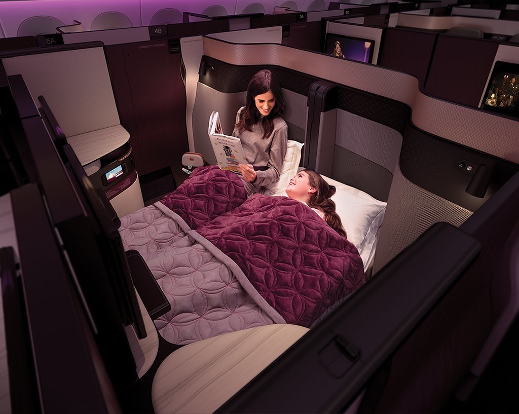 Nueva business class Qatar Airways QSuite