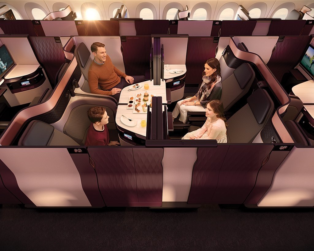 Nueva business class Qatar Airways QSuite