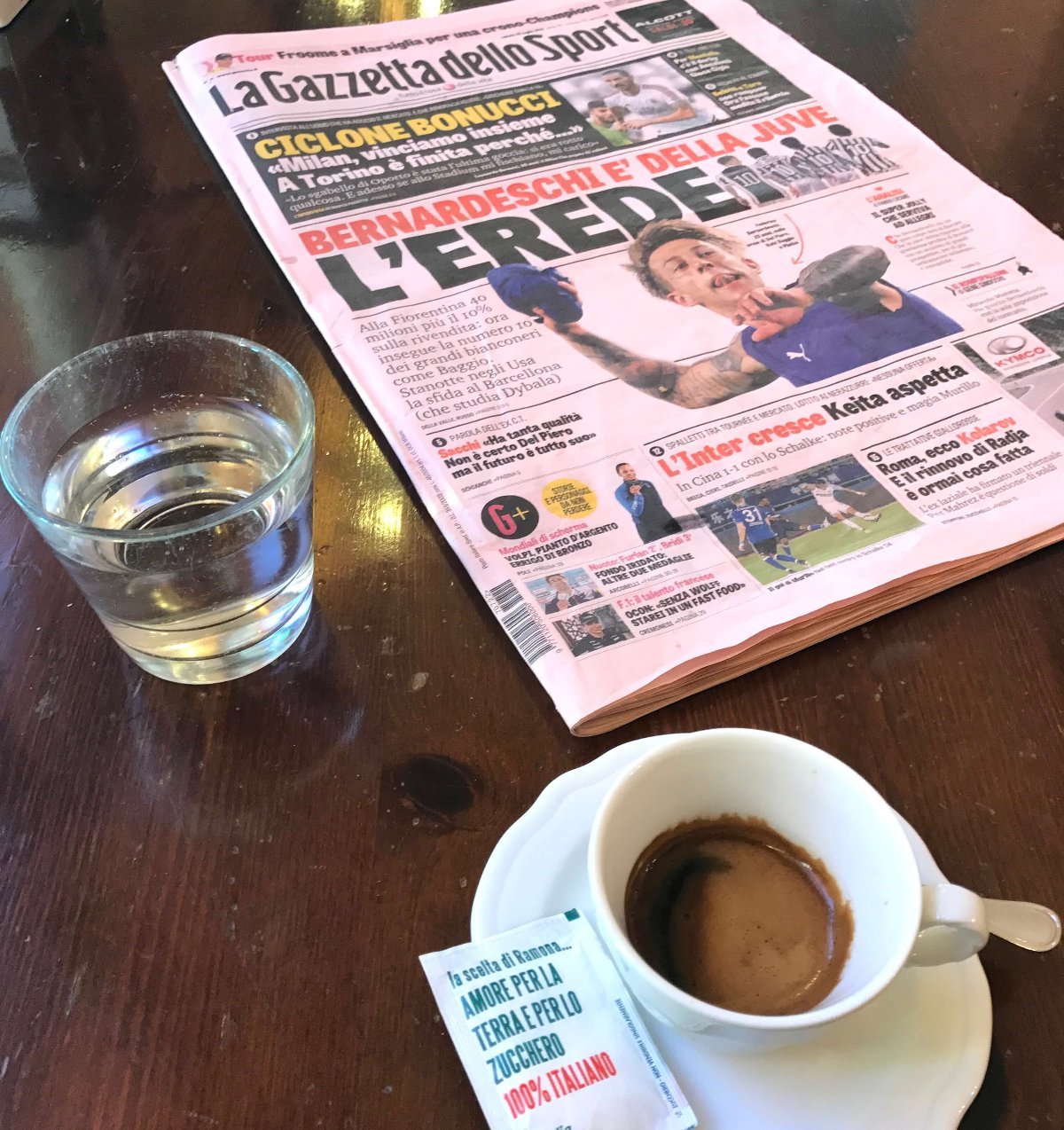 Café + La Gazzetta dello Sport