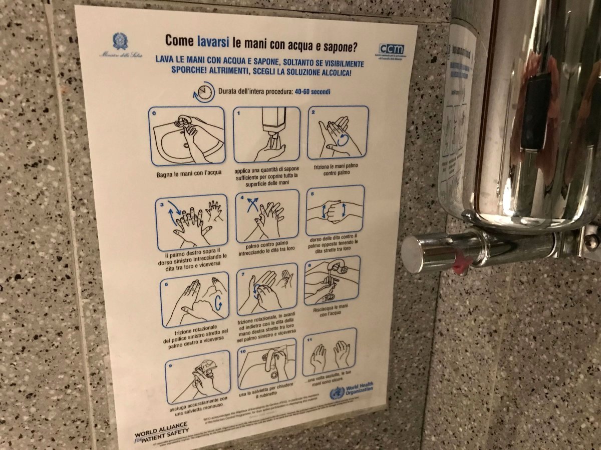 Como lavarse las manos? Así!