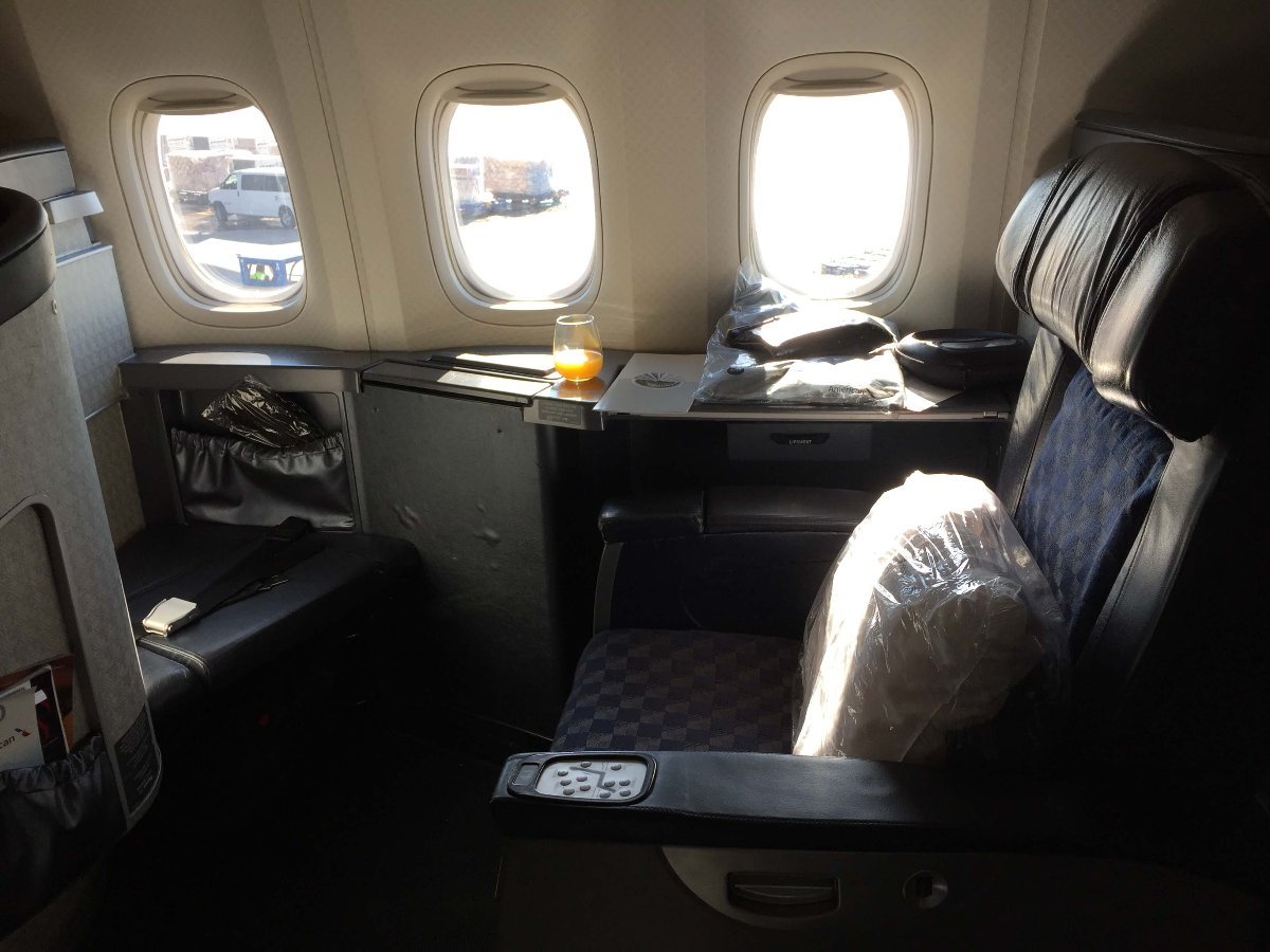 American Airlines 777 first class