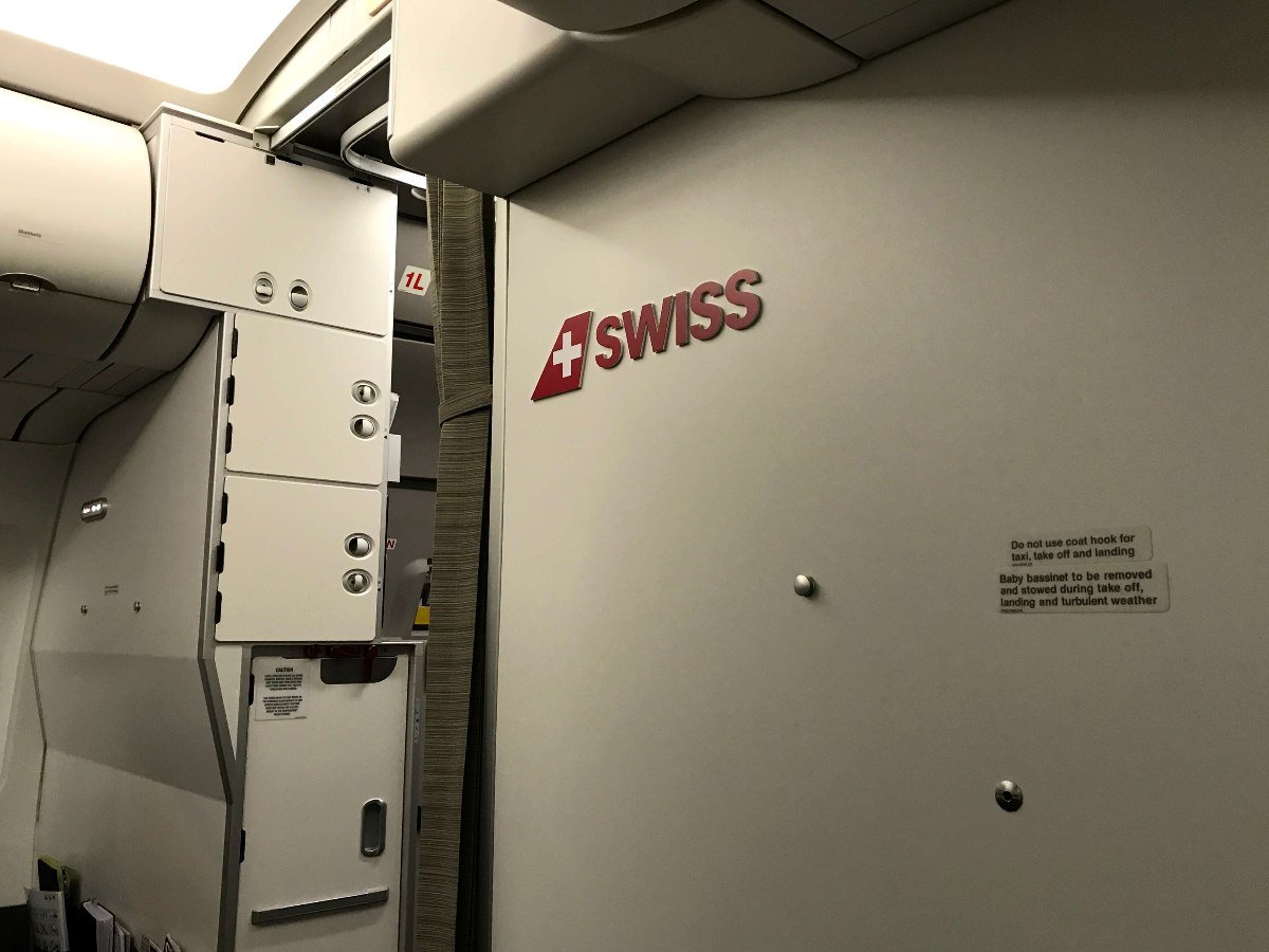 business class de SWISS A320