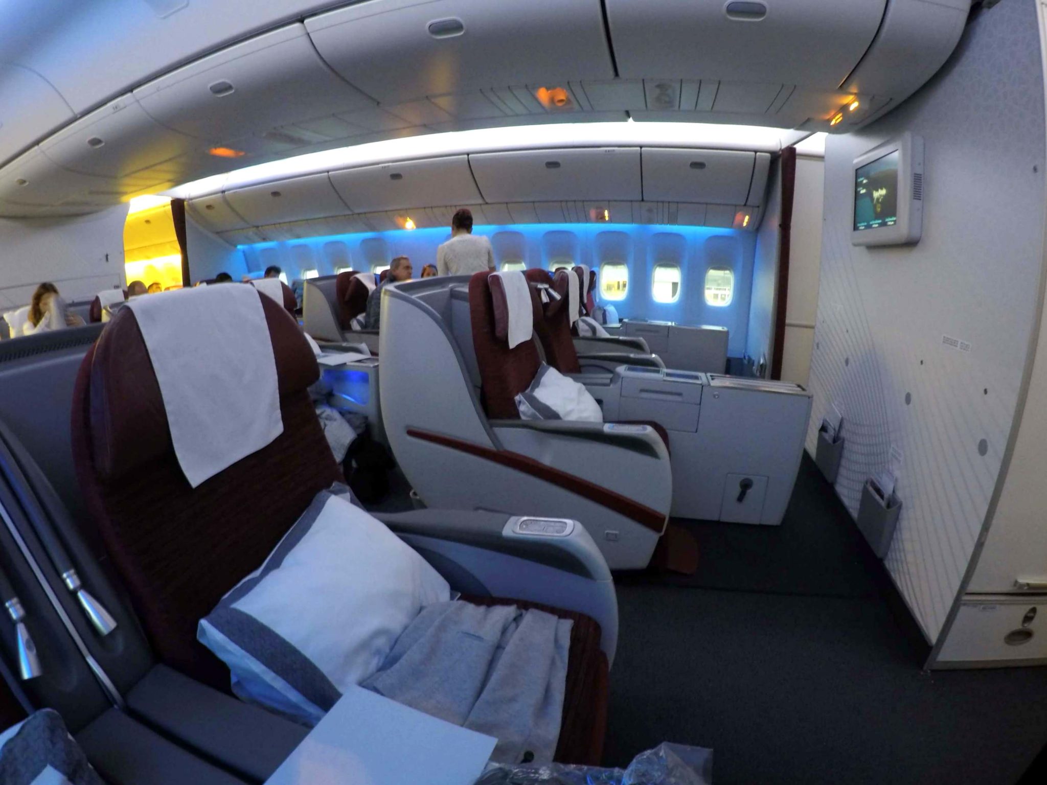 Business Class de Qatar Airways