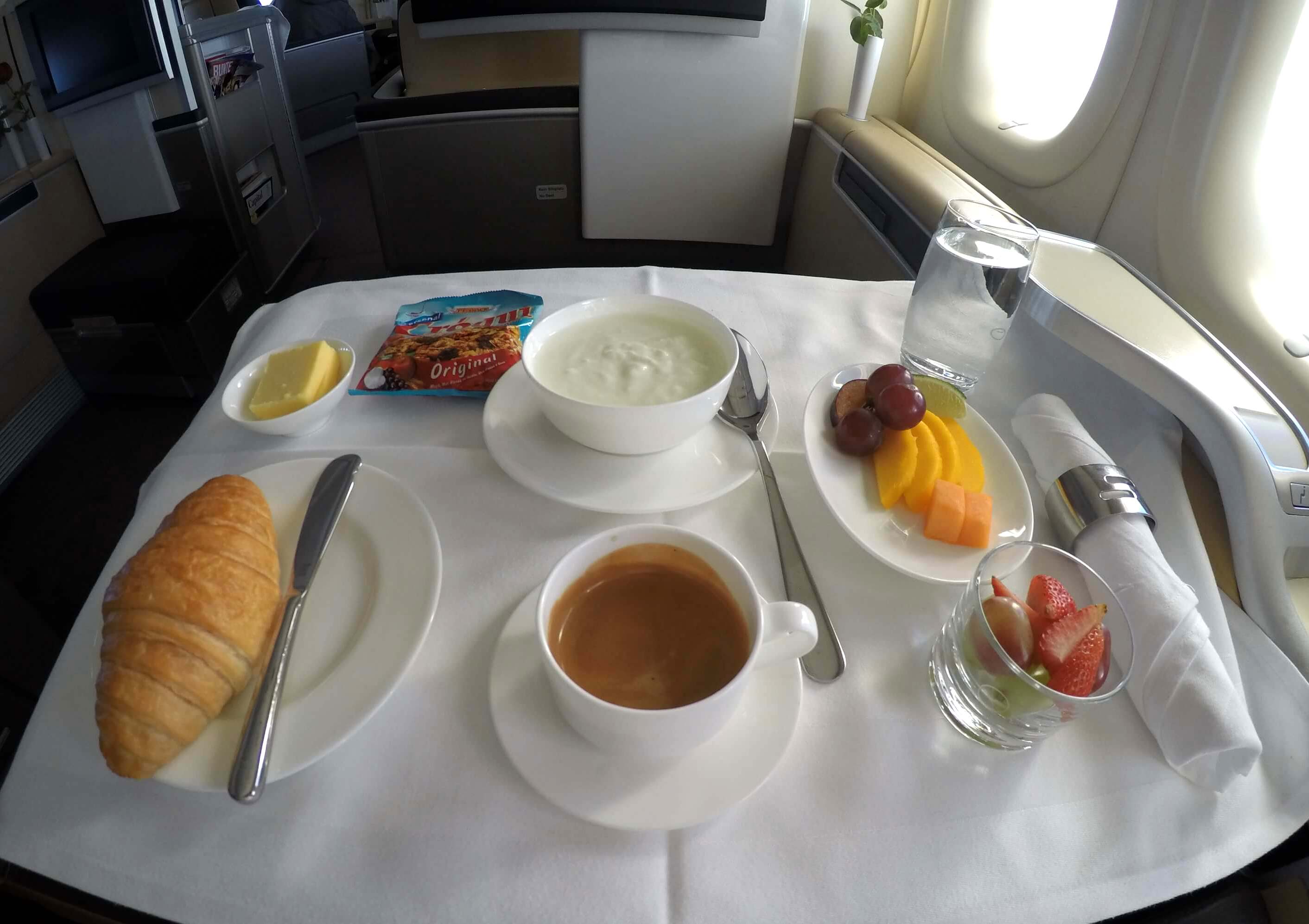 Desayuno Lufthansa