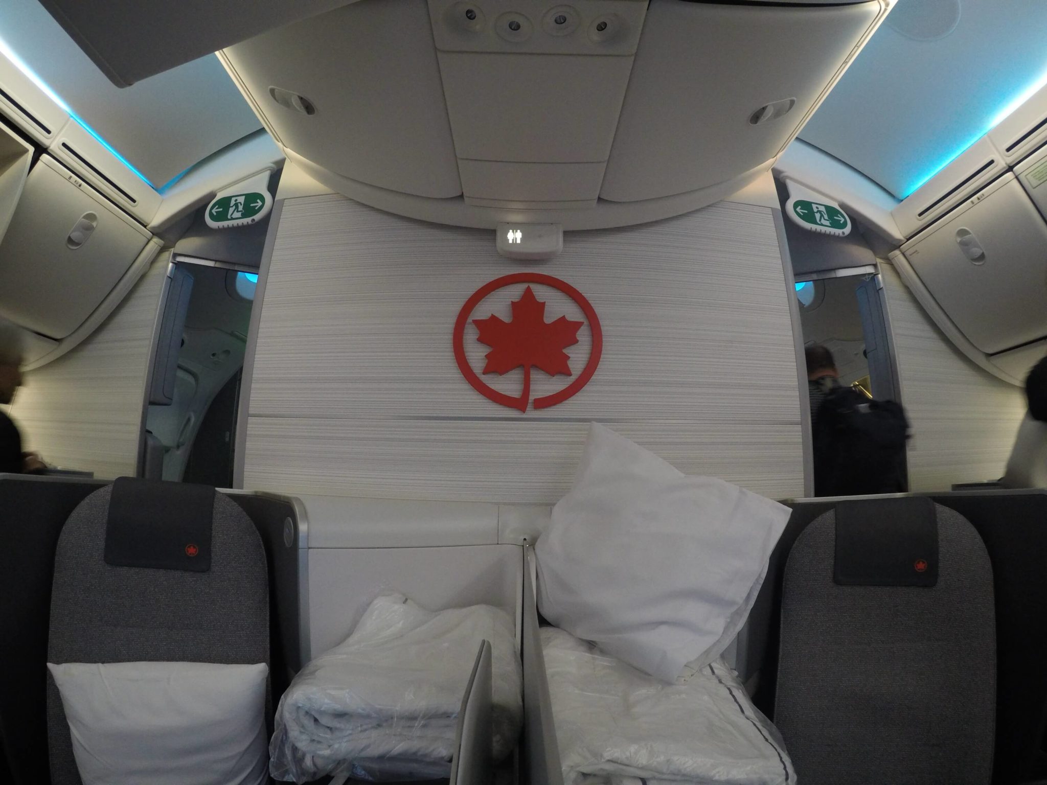 Cabina business class 787 de Air Canada