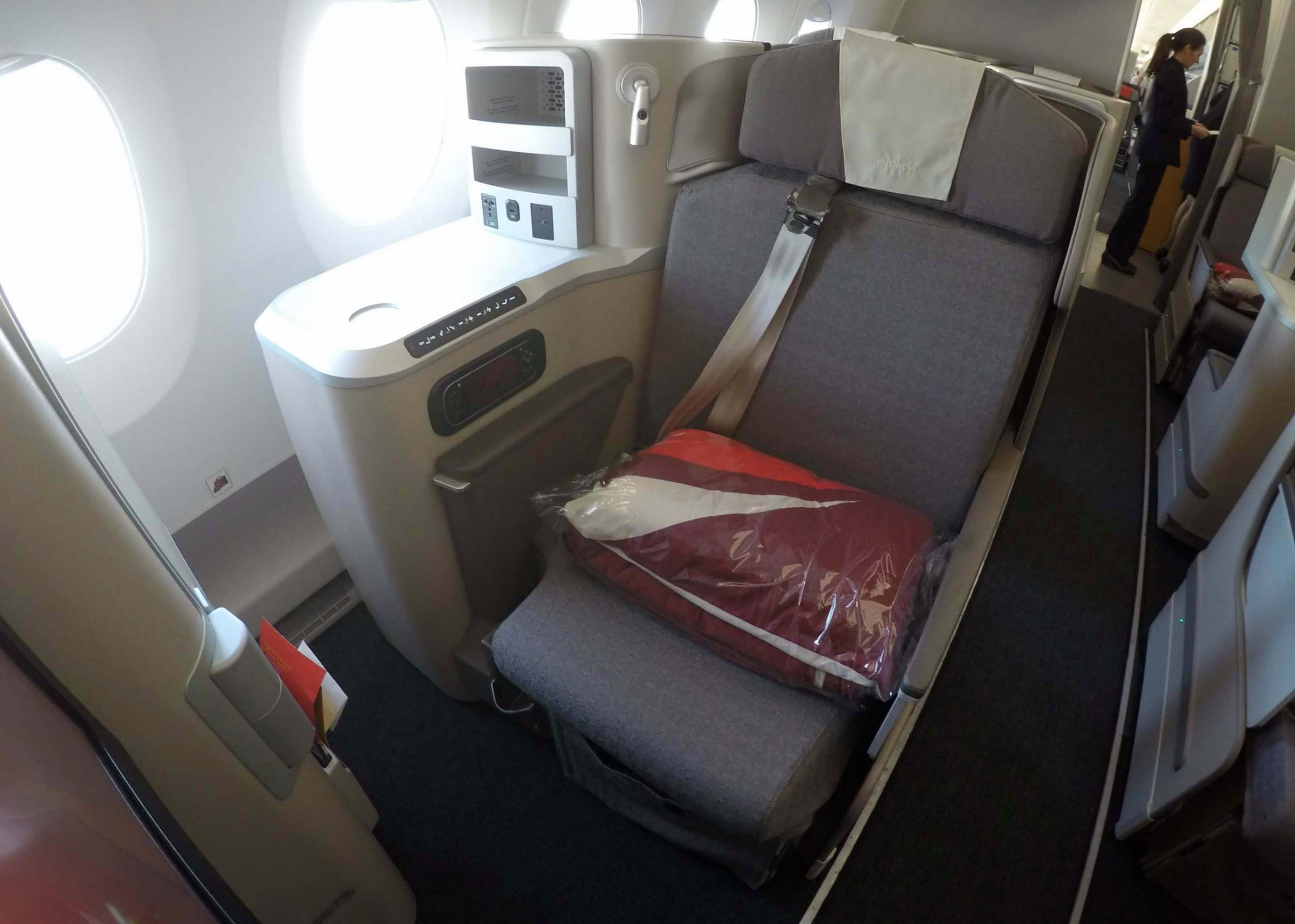 Asiento Business Class de Iberia A350