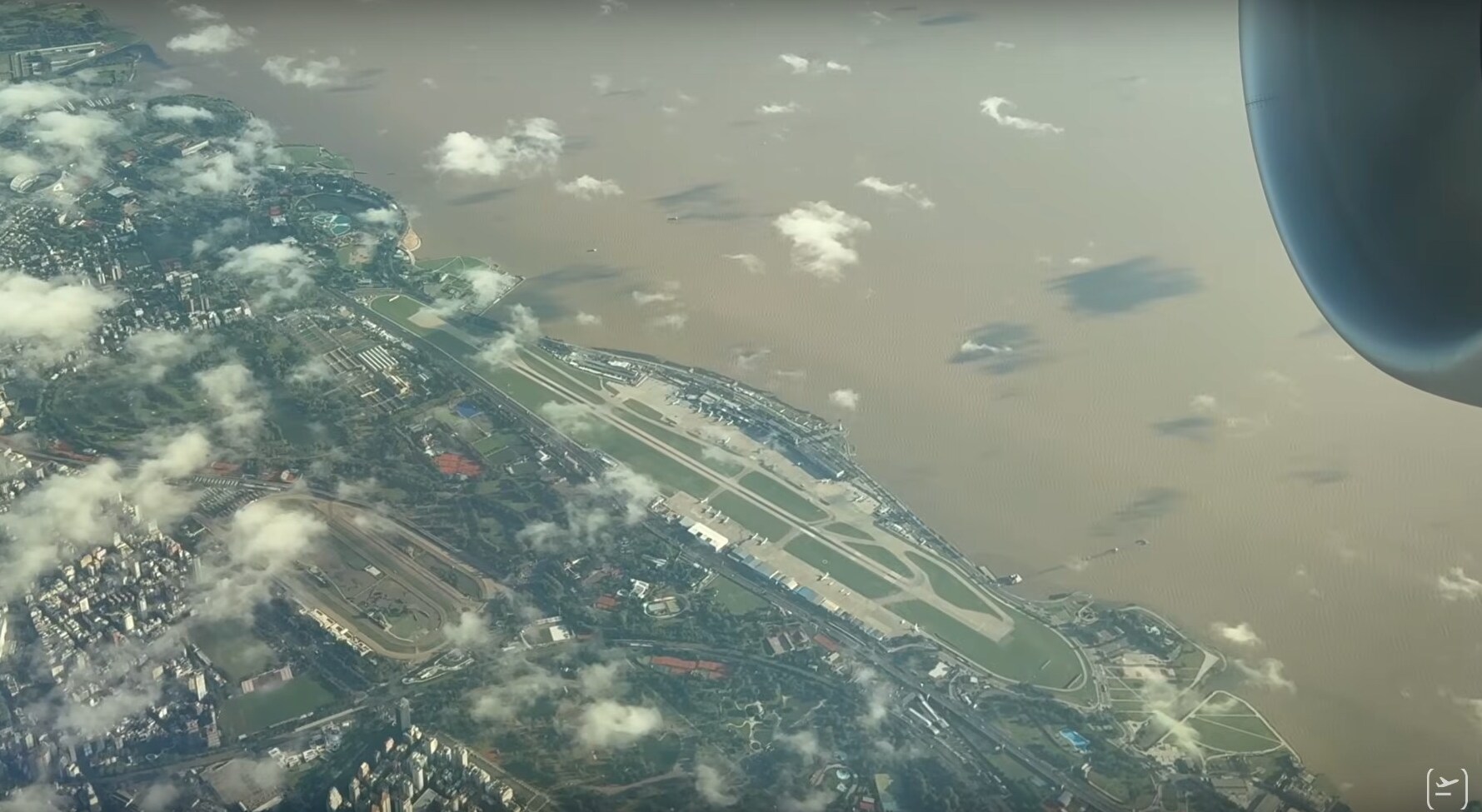 Buenos Aires vista desde el aire vista de la tierra desde el espacio