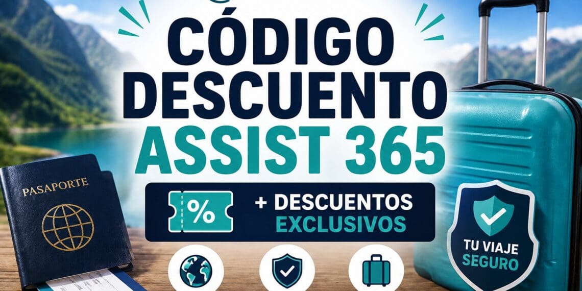 Codigo descuento Assist 365 con cupon promocional para seguro de viaje
