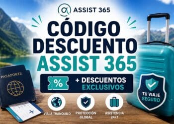 Codigo descuento Assist 365 con cupon promocional para seguro de viaje
