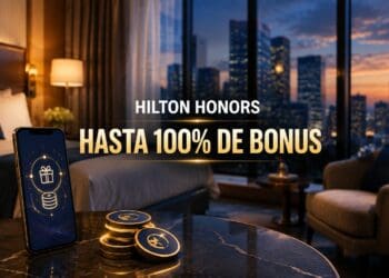 Comprar puntos Hilton Honors con hasta 100% de bonus