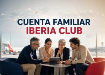 Cuenta Familiar de Iberia Club para compartir y utilizar Avios