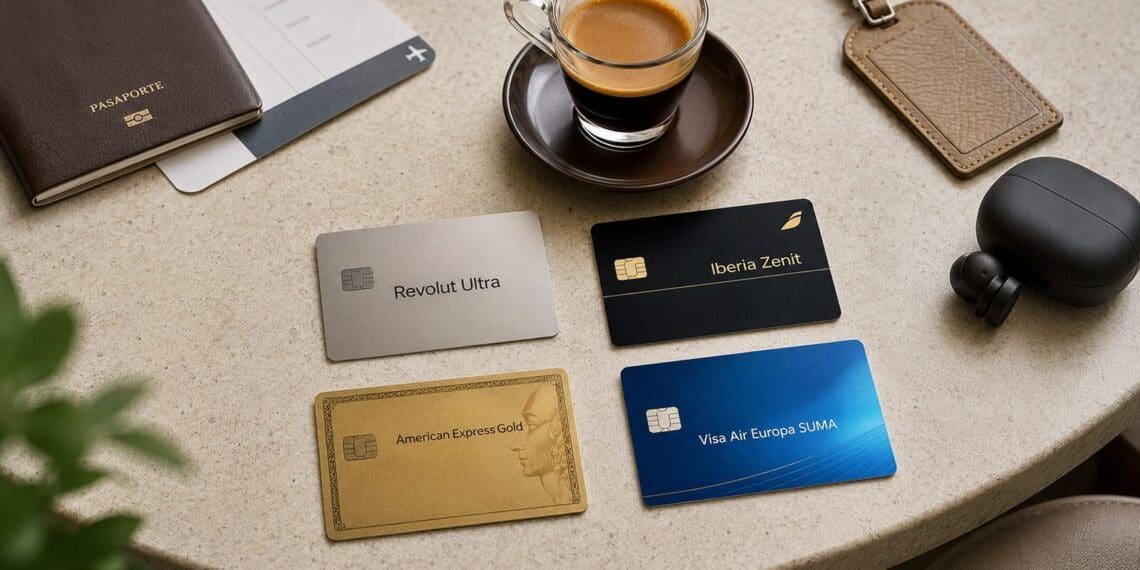 Revolut Ultra, Iberia Zenit, American Express Gold y Visa Air Europa SUMA